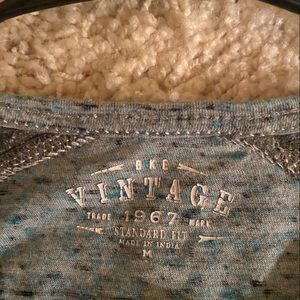 BKE Vintage 1967 standard fit 4 button shirt size medium